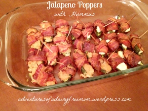 Dairy Free Jalapeno Poppers